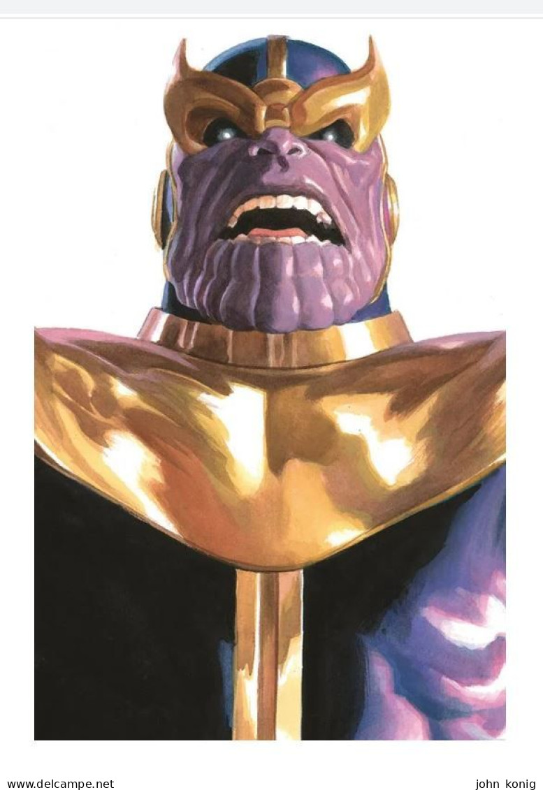 PANINI - MARVEL ITALIA - Thor N.34 - Villain Variant Cover (by Alex Ross) THANOS - 2023 - Super Eroi