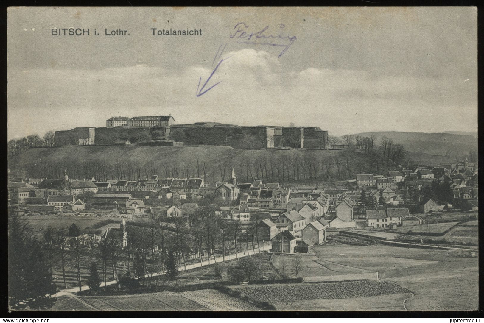 (C7587) AK Festung  Bitsch (Lothringen) 1917 - Lothringen