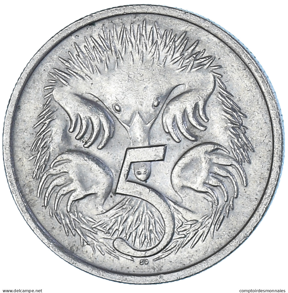 Monnaie, Australie, 5 Cents, 1984 - 5 Cents