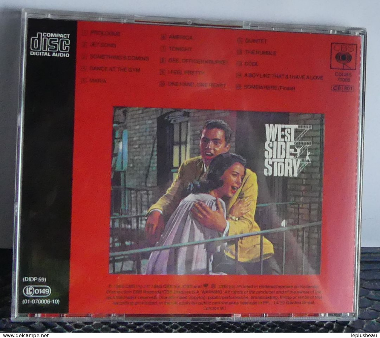 CD West Side Story - Musique De Films