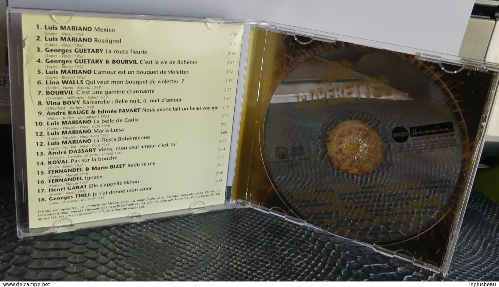 CD Airs D'opérettes - Oper & Operette