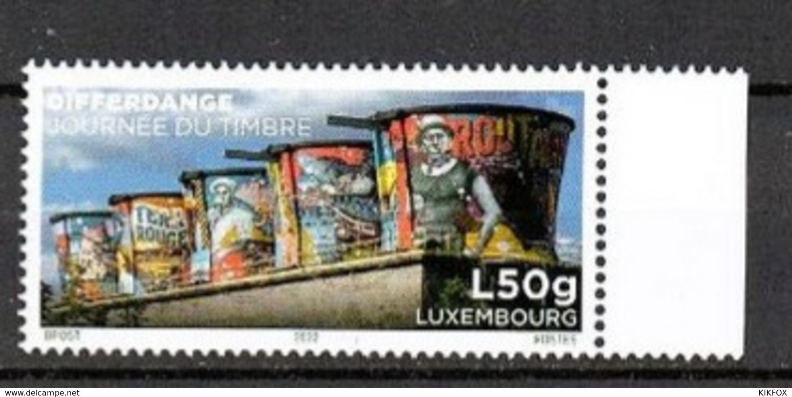 LUXEMBOURG,LUXEMBURG,2022, MI 2316, VILLE DE DIFFERDANGE , Journée Du Timbre , POSTFRISCH, NEUF - Neufs