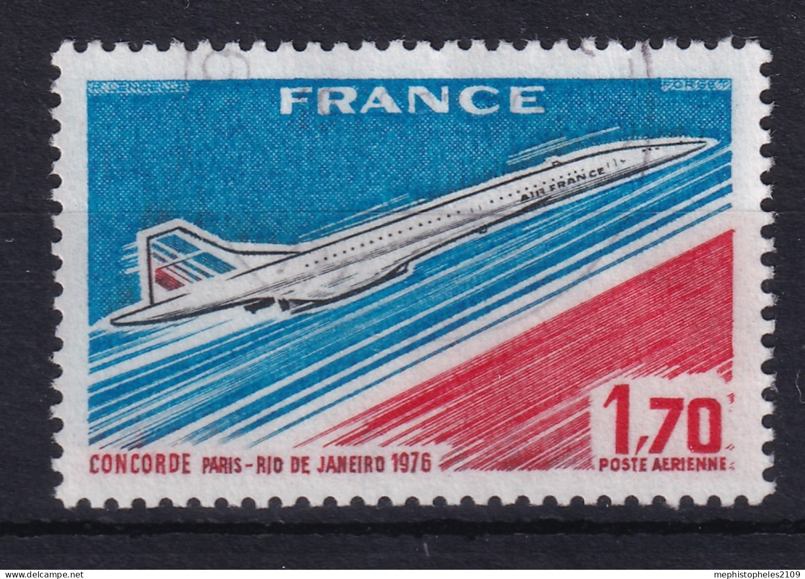 FRANCE 1976 - Canceled - YT 49 - Poste Aérienne - 1960-.... Afgestempeld