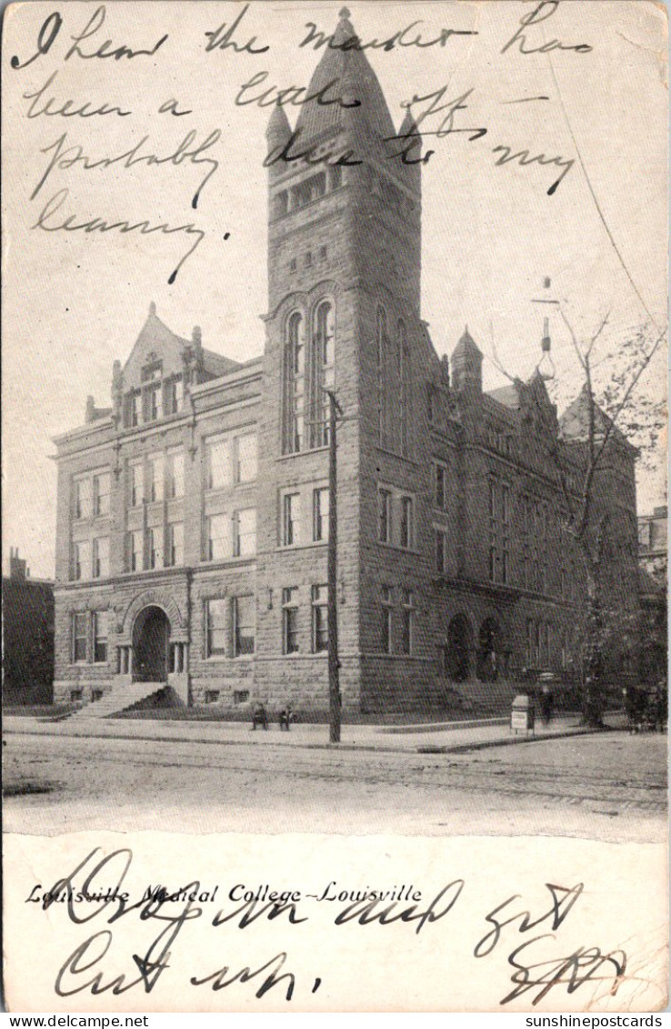 Kentucky Louisville The Louisville Medical College 1906 - Louisville