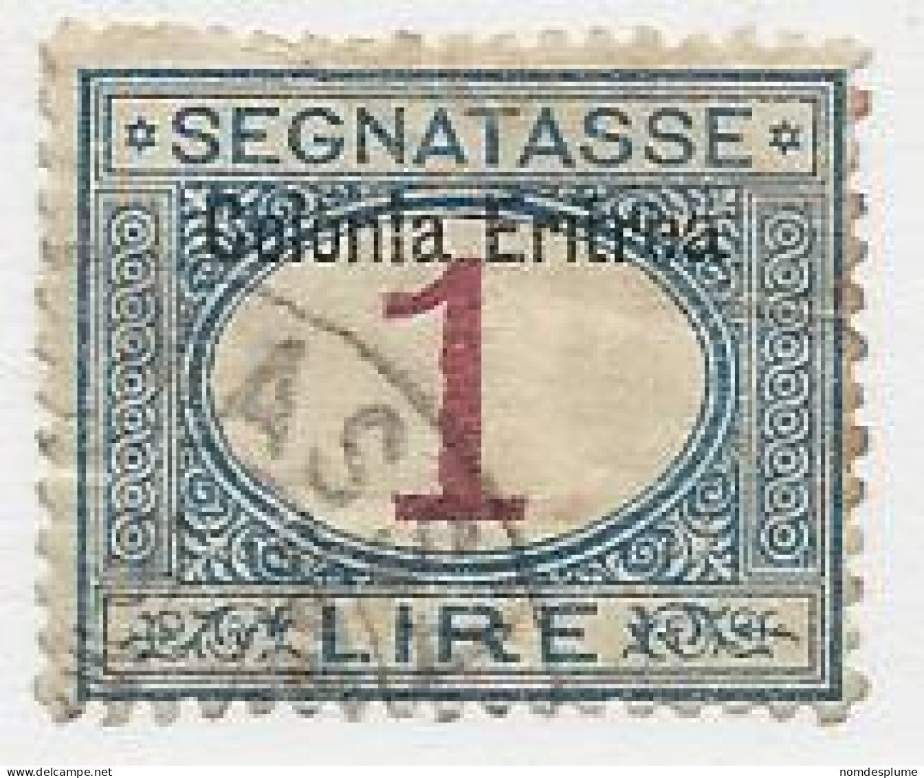 23901 ) Eritrea 1903 Posage Due - Eritrea