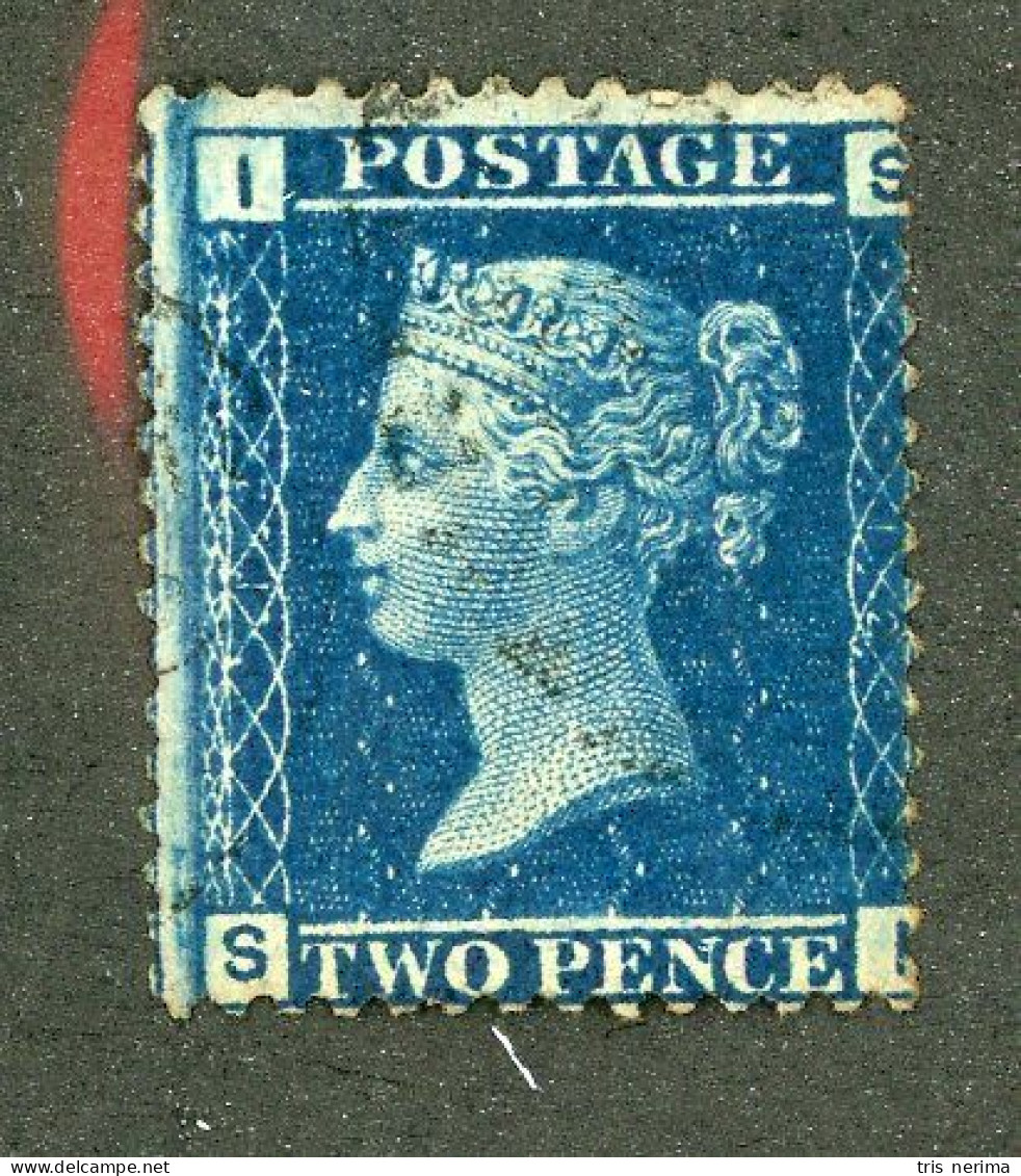 695 GBX GB 1858 Scott #29 Pl.12 Used (Lower Bids 20% Off) - Used Stamps