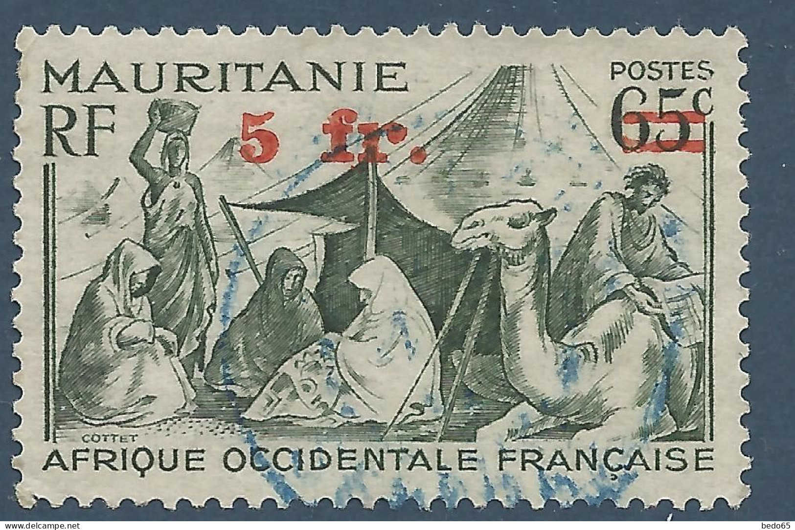 MAURITANIE N° 135 OBL  / Used - Used Stamps