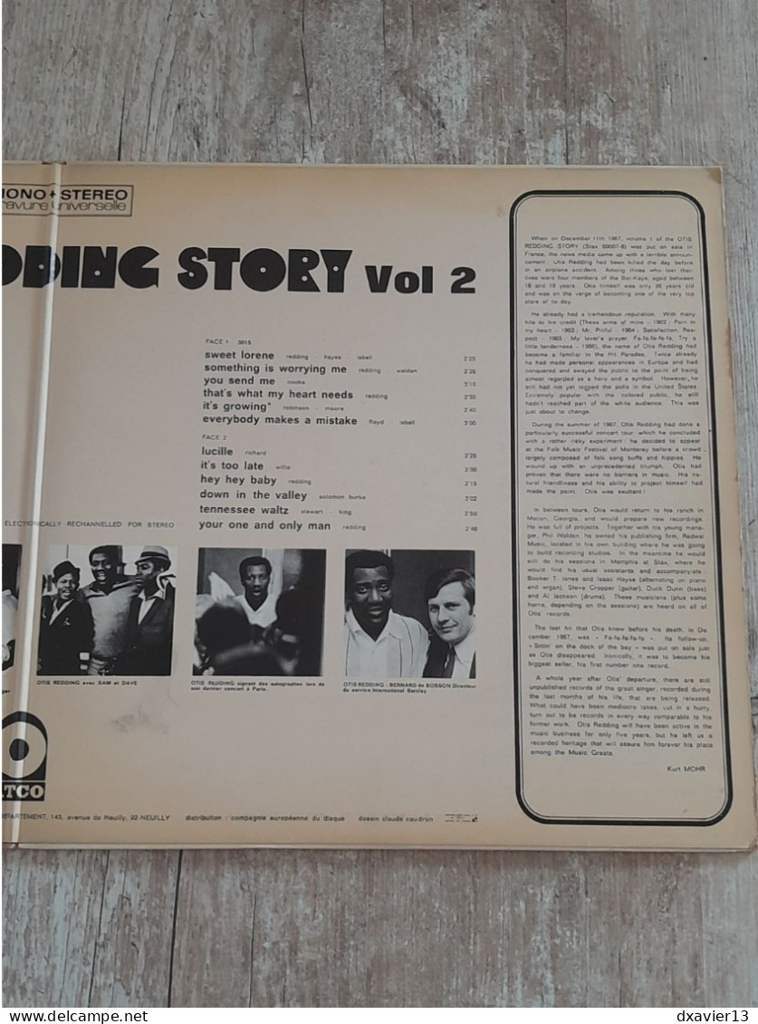 33T -  Otis Redding - The Otis Redding Story Vol.2 (1969) - Jazz