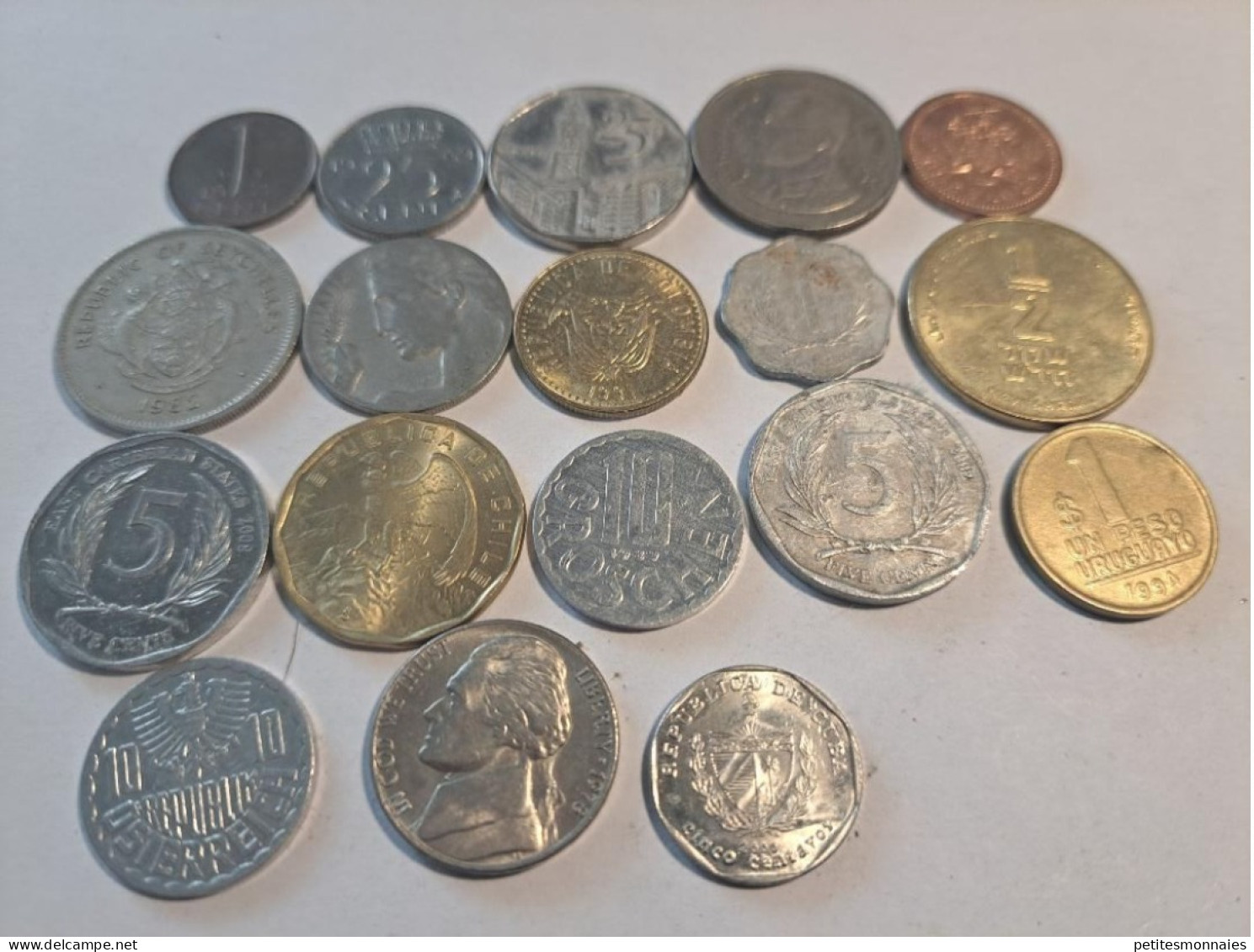 Lot De  18 Monnaies Du Monde   ( 250 ) - Lots & Kiloware - Coins
