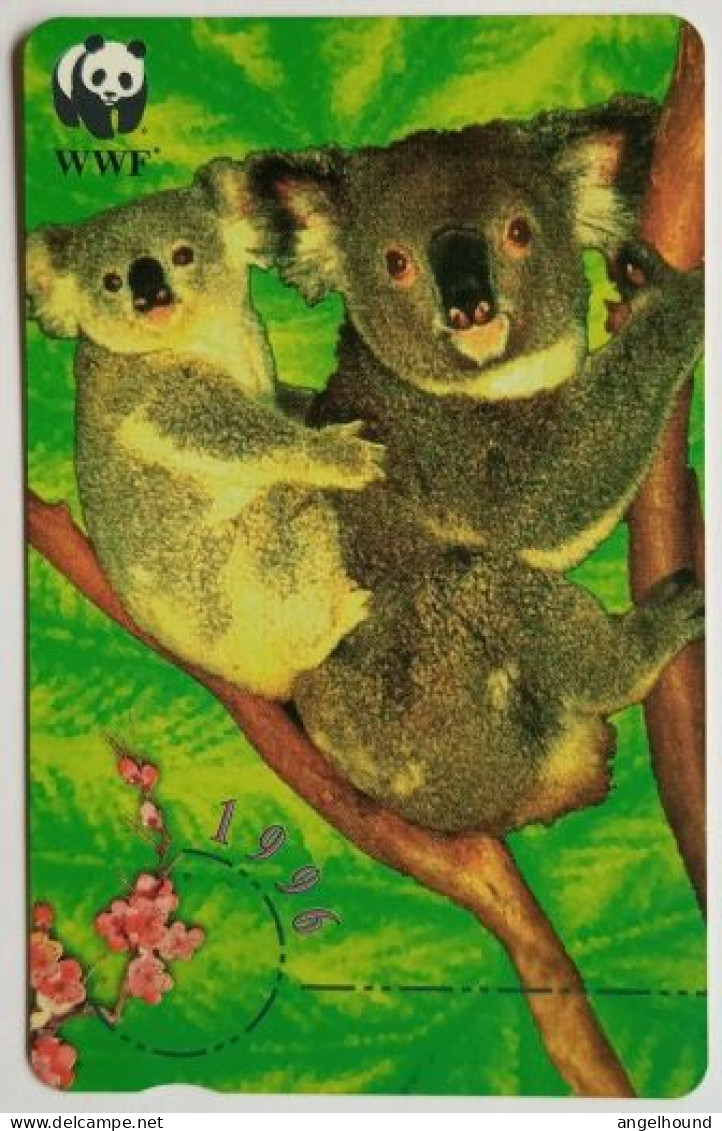 Hongkong 25 MINT " WWF Koala ( With Folder ) - Hong Kong