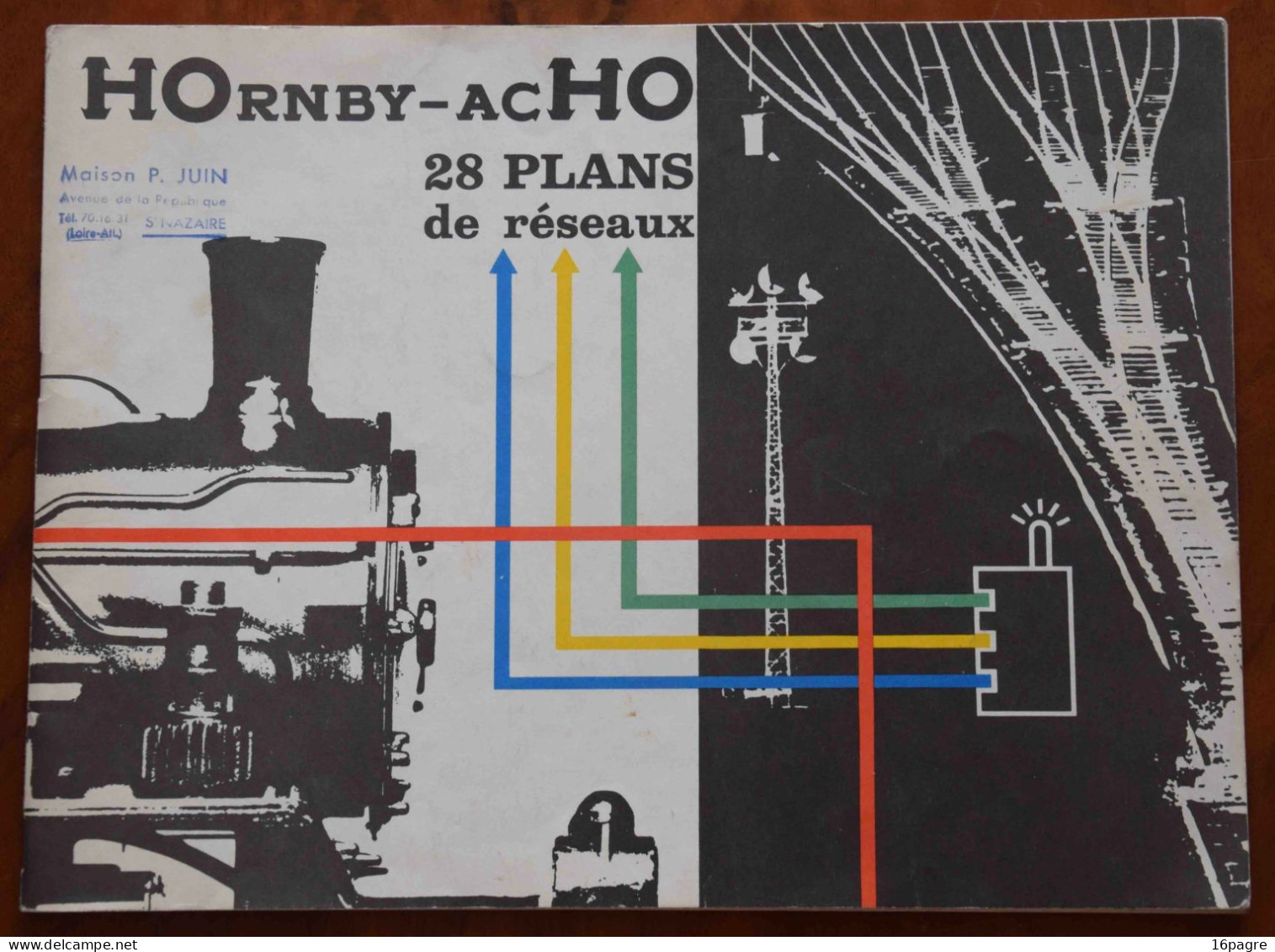 RARE REVUE HORNBY-ACHO, 28 PLANS DE RÉSEAUX. MECCANO. TOUT SAVOIR SUR LES TRAINS MINIATURES. VERS 1970 - Autres & Non Classés