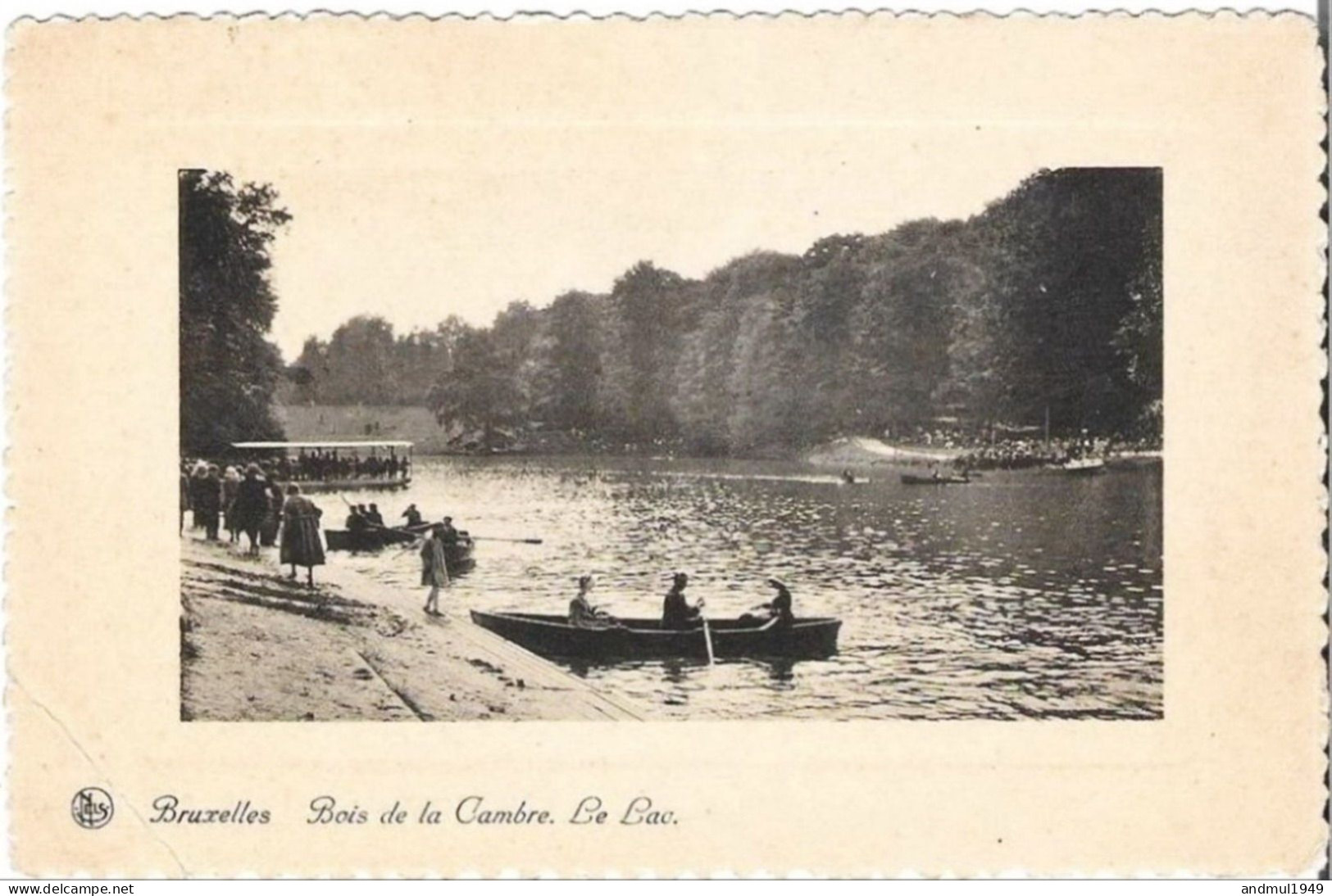 BRUXELLES - Bois De La Cambre - Le Lac - Thill, N° 38 - N'a Pas Circulé - Auderghem - Oudergem