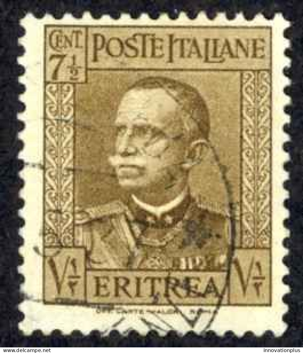 Eritrea Sc# 150 Used 1931 7 1/2c Victor Emmanuel III - Eritrea