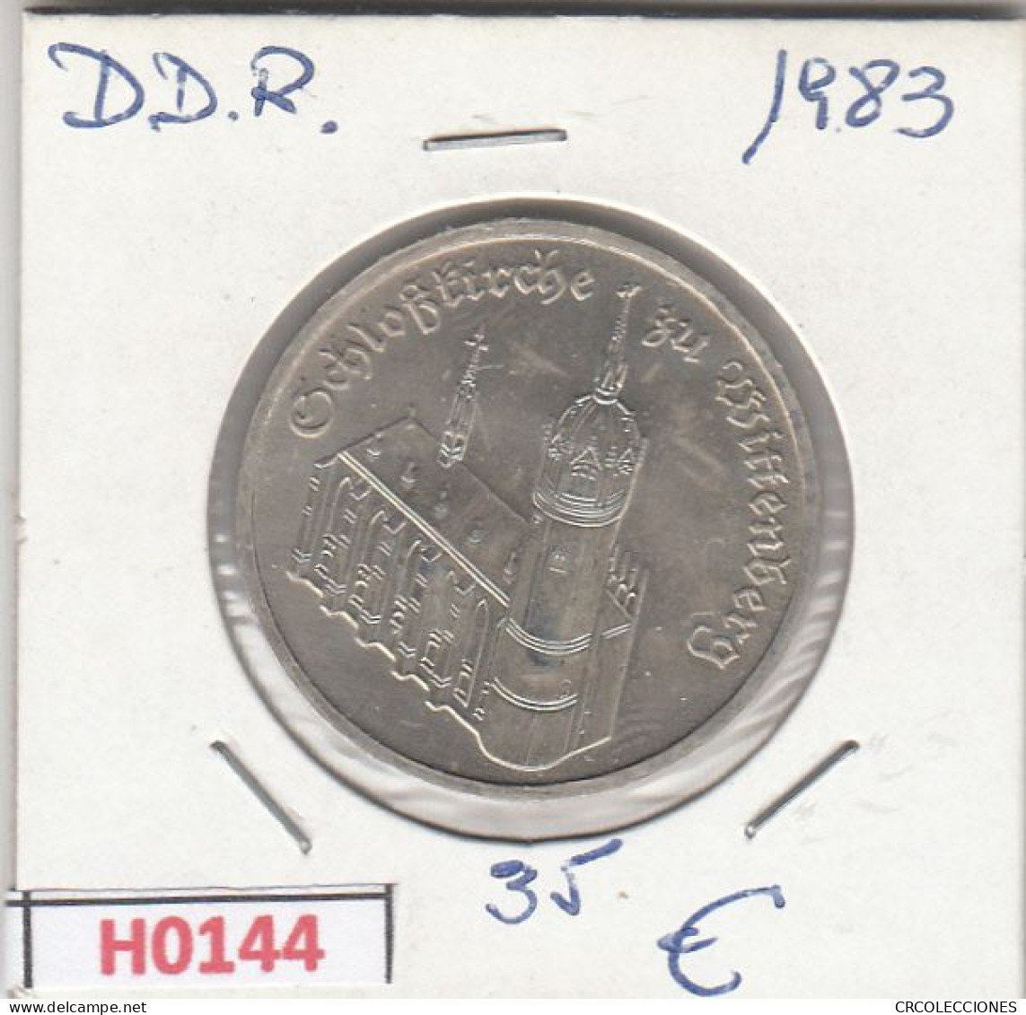 H0144 MONEDA ALEMANIA DDR 5 MARCOS 1983 SIN CIRCULAR - Altri & Non Classificati