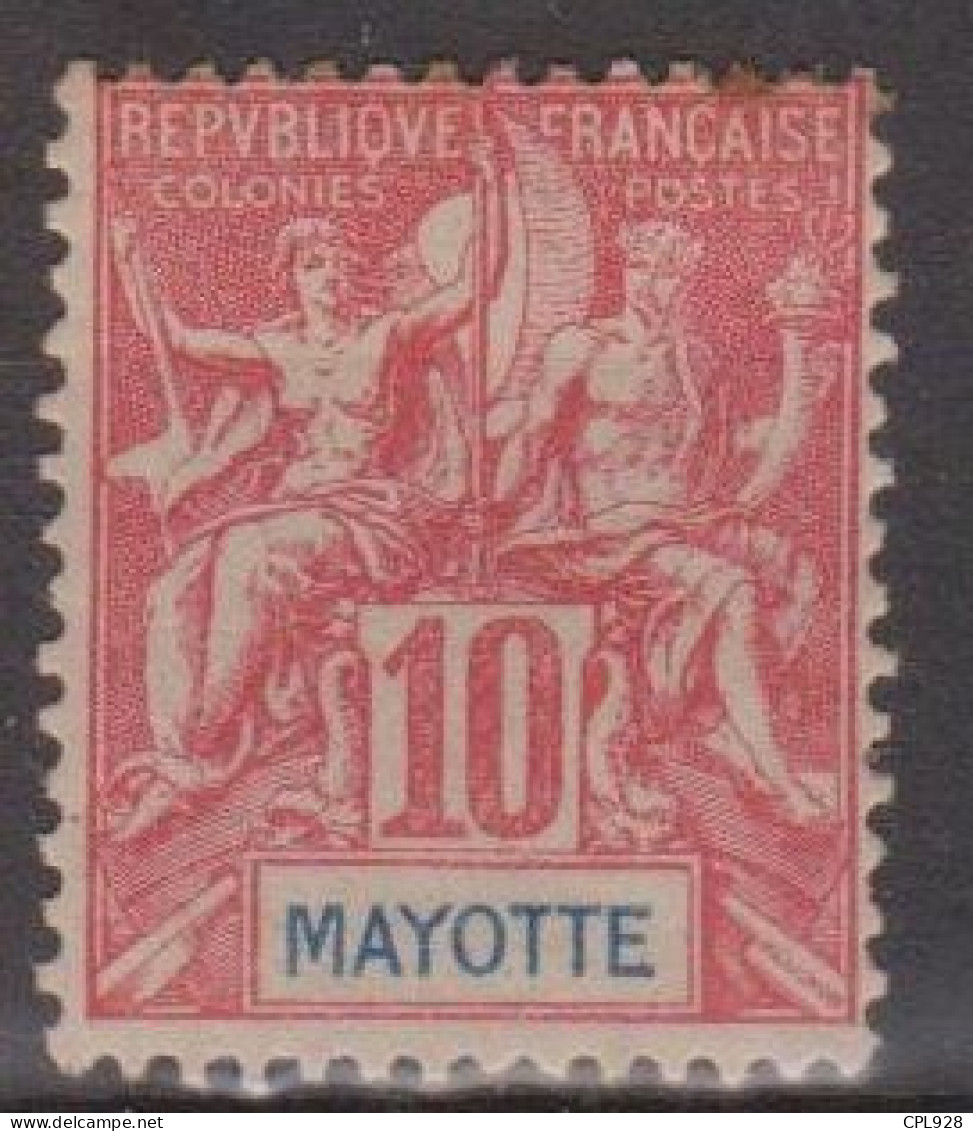 Mayotte N° 15 Avec Charnière - Unused Stamps