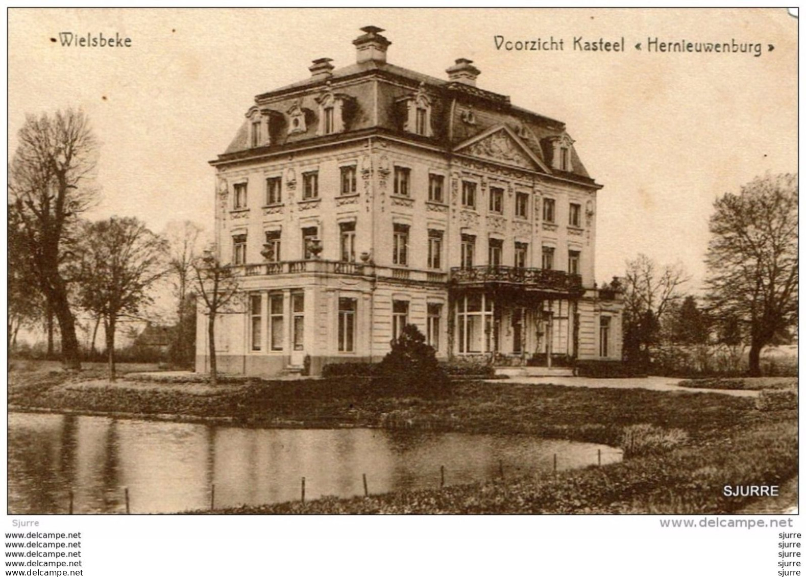 WIELSBEKE - Voorzicht Kasteel "Hernieuwenburg" - Château - Wielsbeke