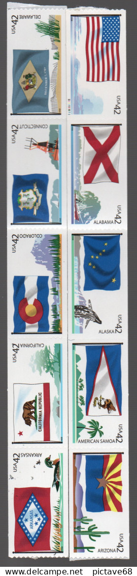 ETATS-UNIS / / N°4051 à 4060 NEUF * * - Unused Stamps