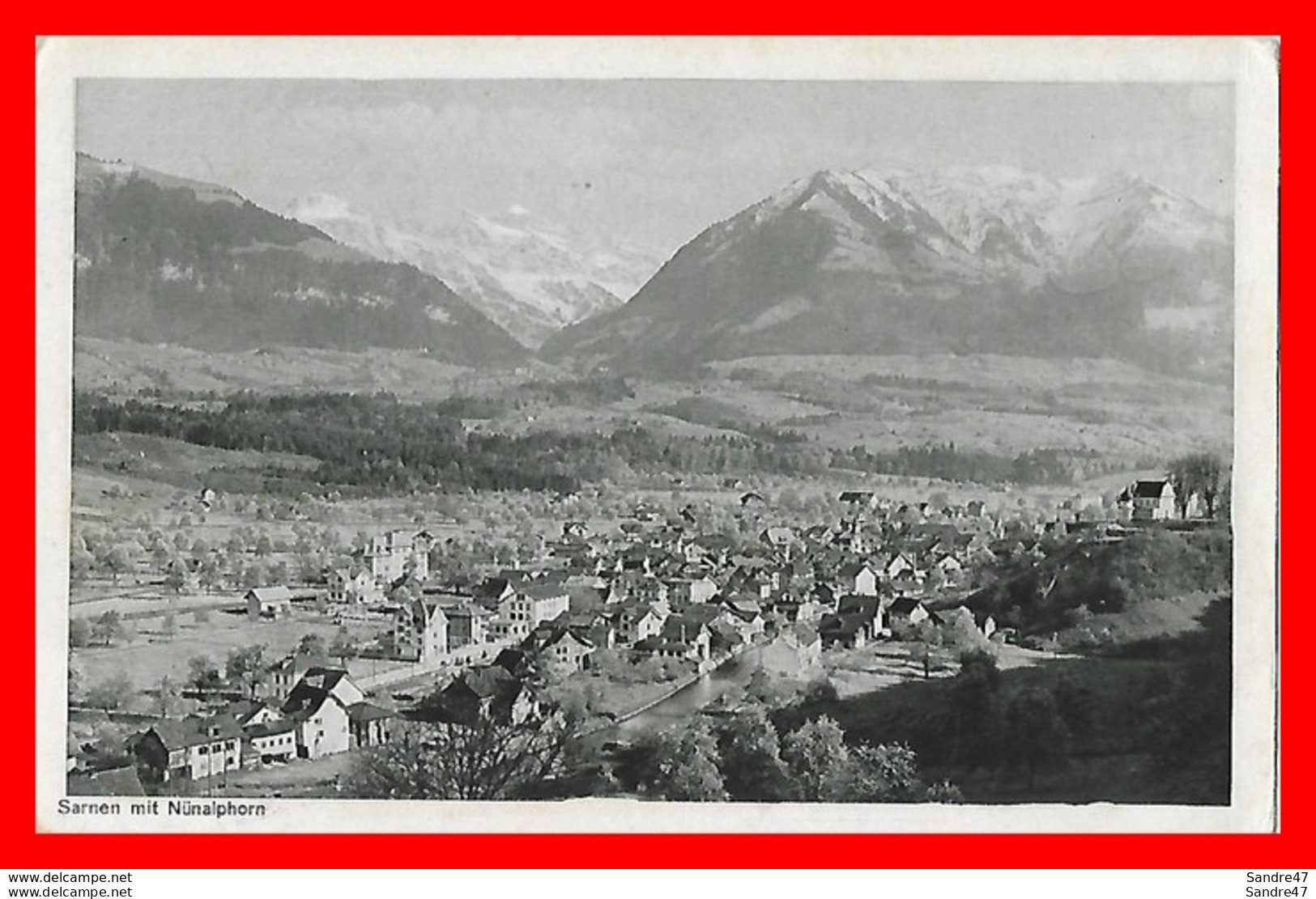 CPA  SARNEN (Suisse)  Nünalphorn..*3423 - Sarnen