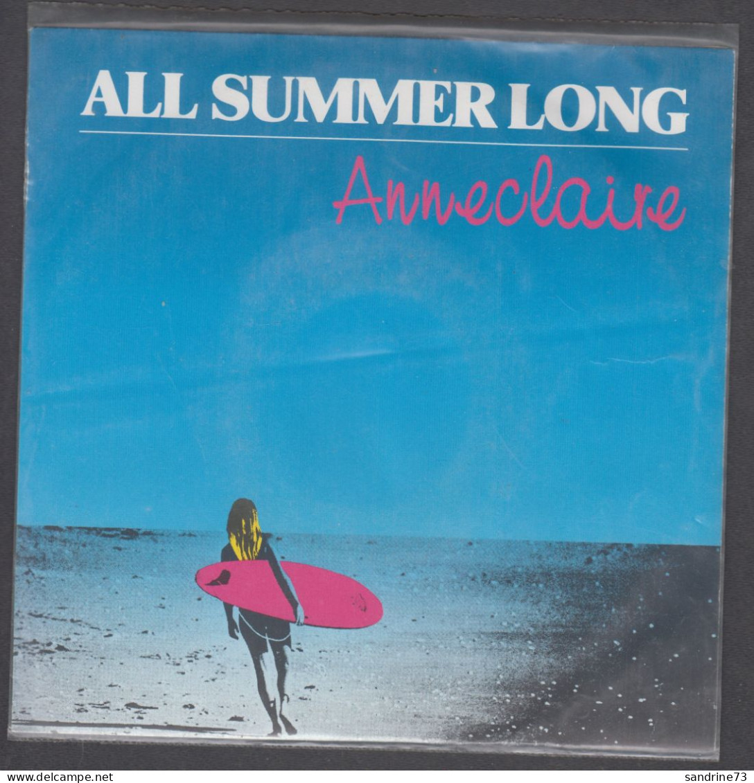 Disque Vinyle 45t - Anne Claire - All Summer Long - Dance, Techno & House