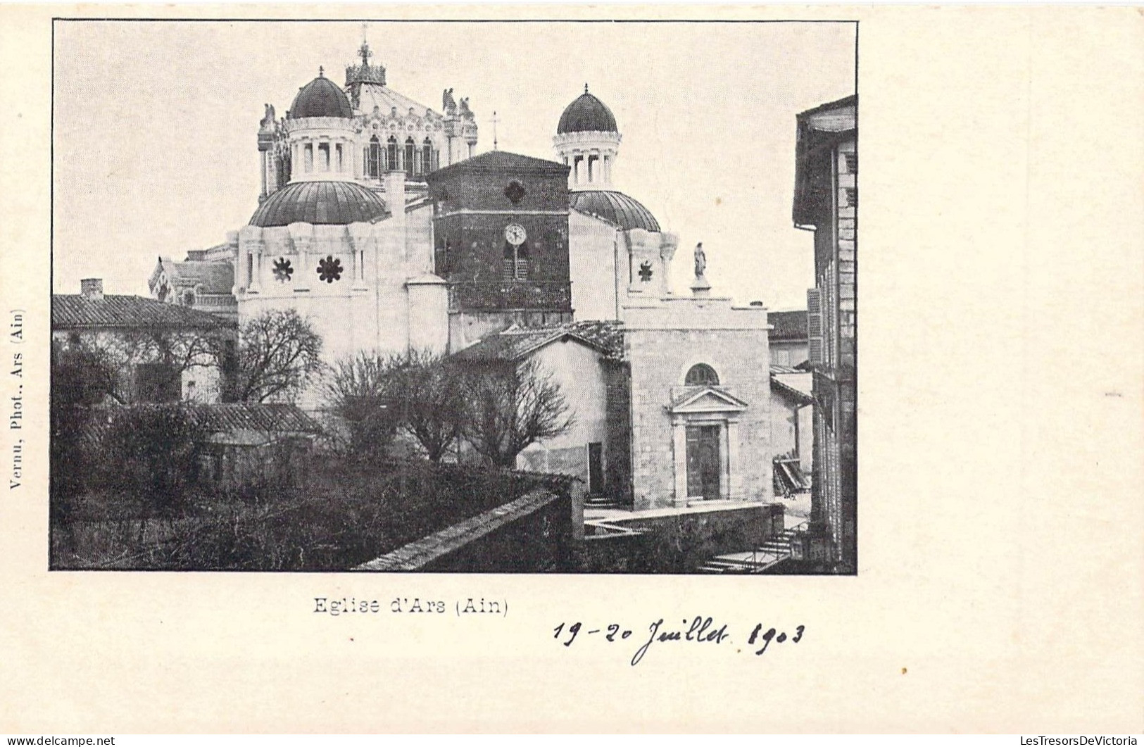 FRANCE - 01 - ARS - Eglise D'Ars - Carte Postale Ancienne - Ars-sur-Formans