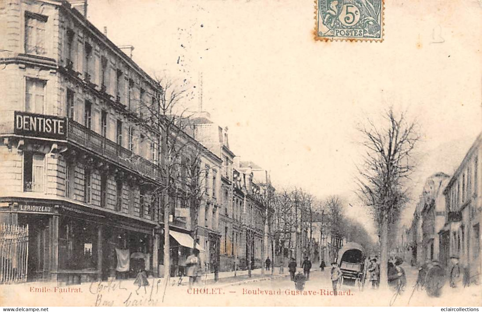 Cholet         49             Boulevard Gustave Richard     -  2  -  Voir Scan) - Cholet