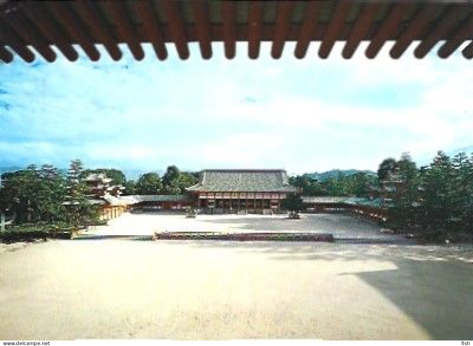 Japan & Marcofilia, The Pavilion Of The Shrine  The Hei An Shrine, Kojimachi  A Lisboa 1967 (4513) - Covers & Documents