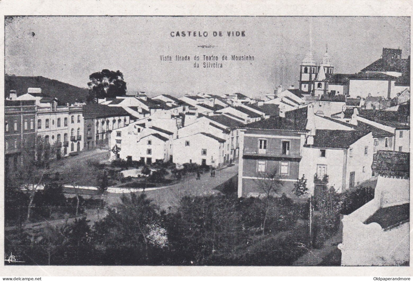 POSTCARD PORTUGAL - CASTELO DE VIDE - VISTA TIRADA DO TEATRO MOUZINHO DA SILVEIRA - Portalegre