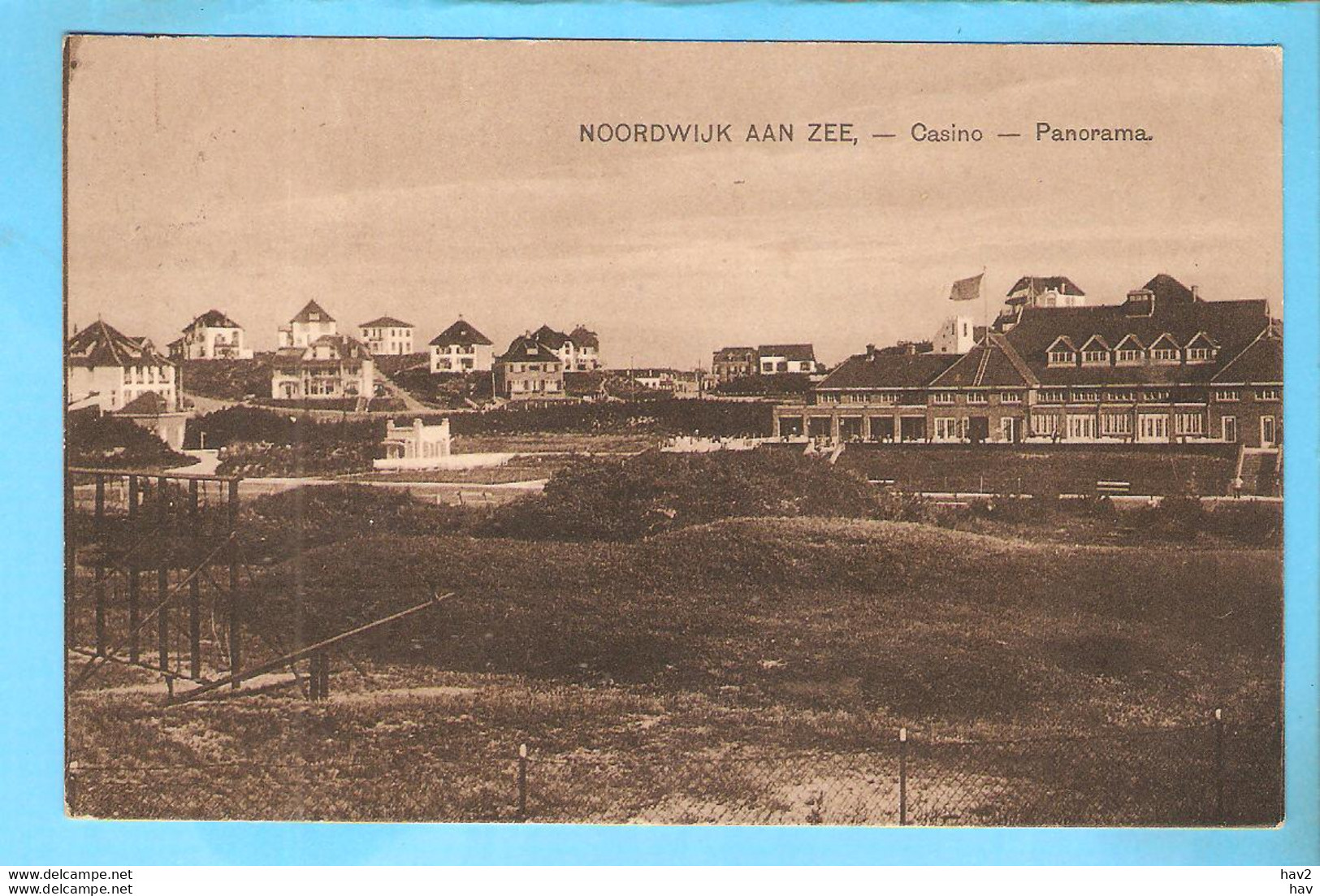 Noordwijk Aan Zee Casino En Panorama 1921 RY57228 - Noordwijk (aan Zee)