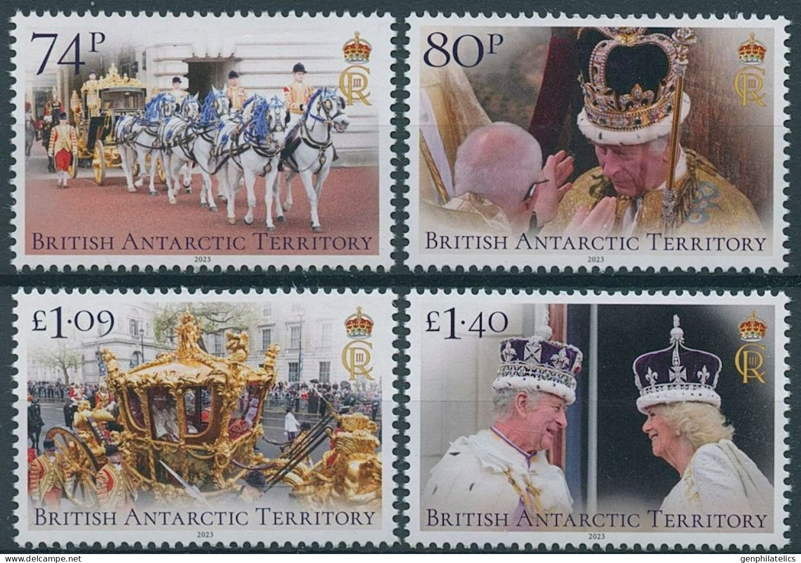 BAT 2023 PEOPLE Royalty. The Coronation Of KING CHARLES III - Fine Set MNH - Ongebruikt