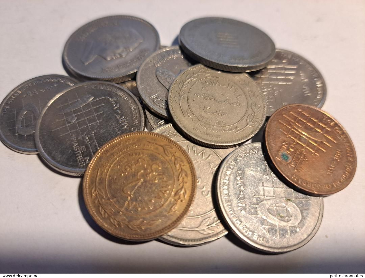 JORDANIE  Lot De 13 Monnaies Du Monde ( 543 ) E - Kiloware - Münzen