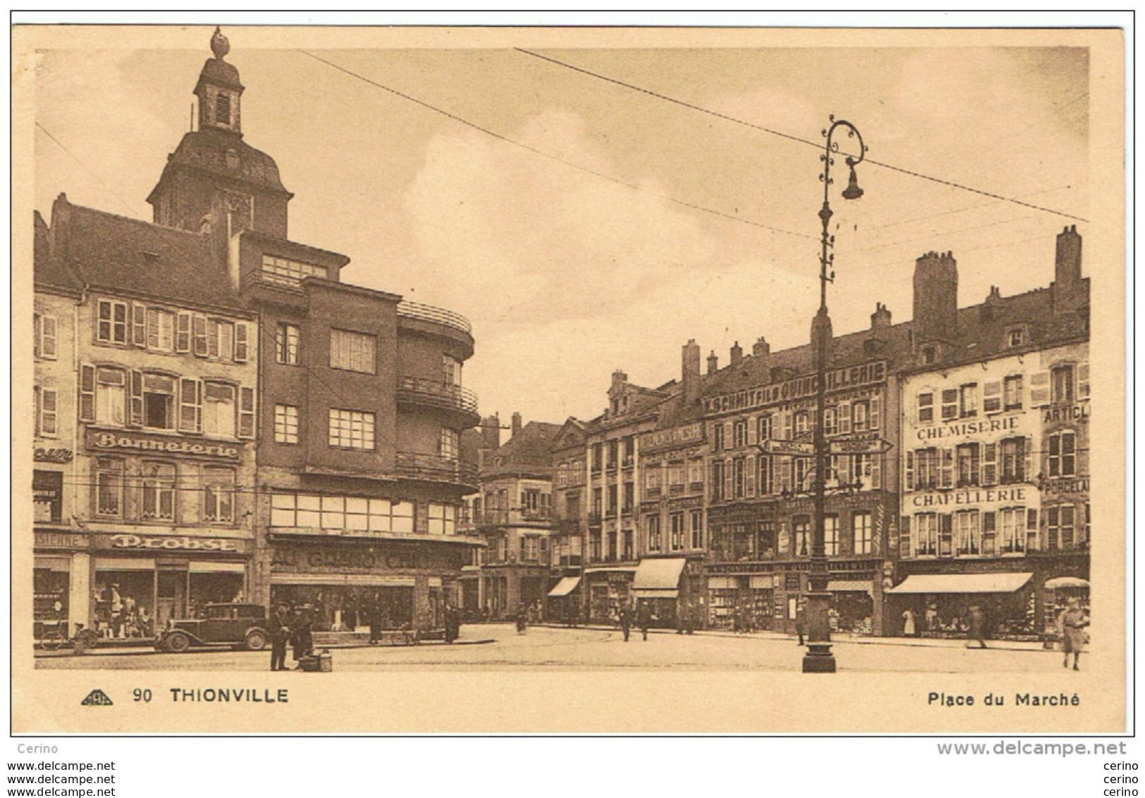 THIONVILLE:  PLACE  DU  MARCHE'  -  " FELDPOST  26403 "  -  FP - Markthallen