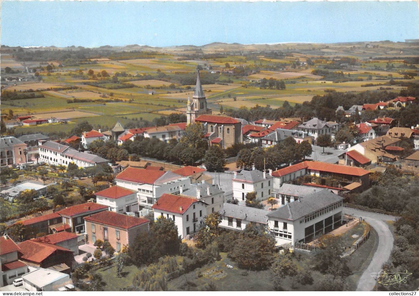 65-GALAN- VUE AERIENNE - Galan