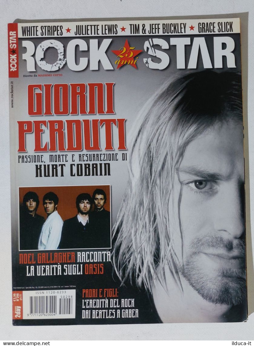 39998 Rockstar 2005 N. 298 - Kurt Cobain / Noel Gallagher / Grace Slick - Music