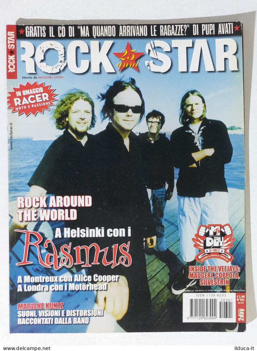 40001 Rockstar 2005 N. 301 - Rasmus / Marlene Kuntz / Silvestrin - Music