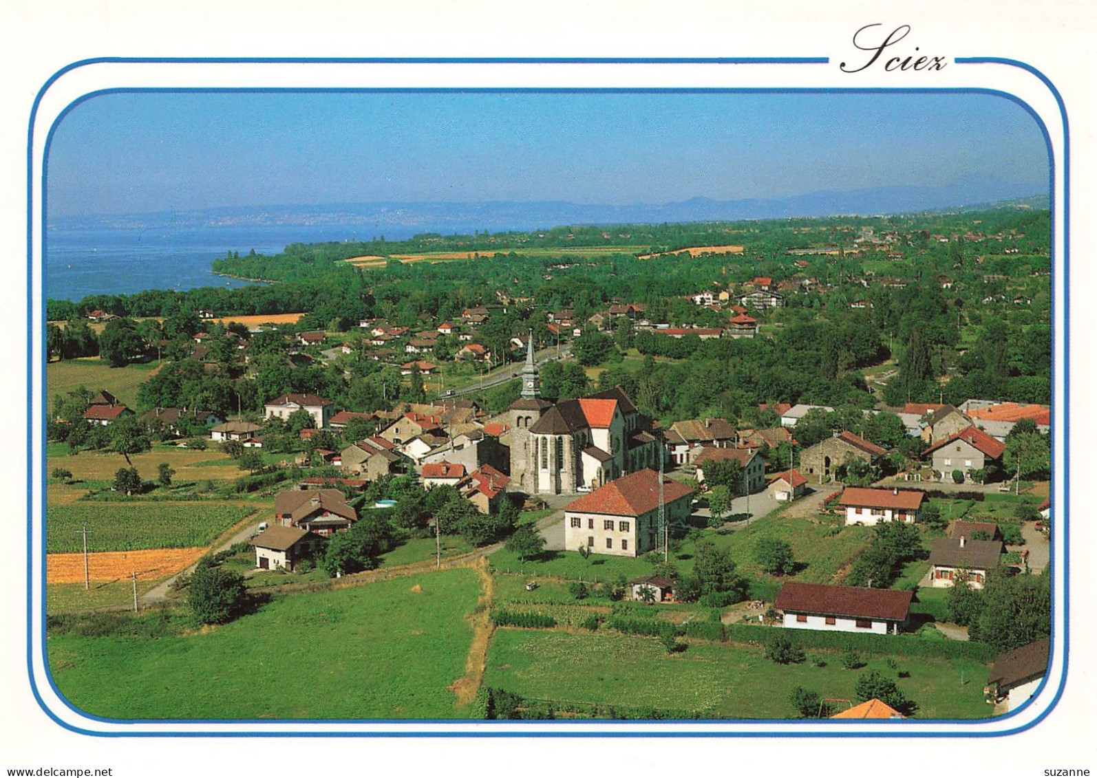 Village De SCIEZ - Aufond: Lac Léman - Vue Aérienne - REVALP éd. - Sciez