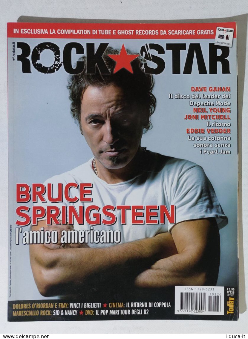 40033 Rockstar 2007 N. 326 - Bruce Springsteen / Eddie Vedder / Neil Young - Music