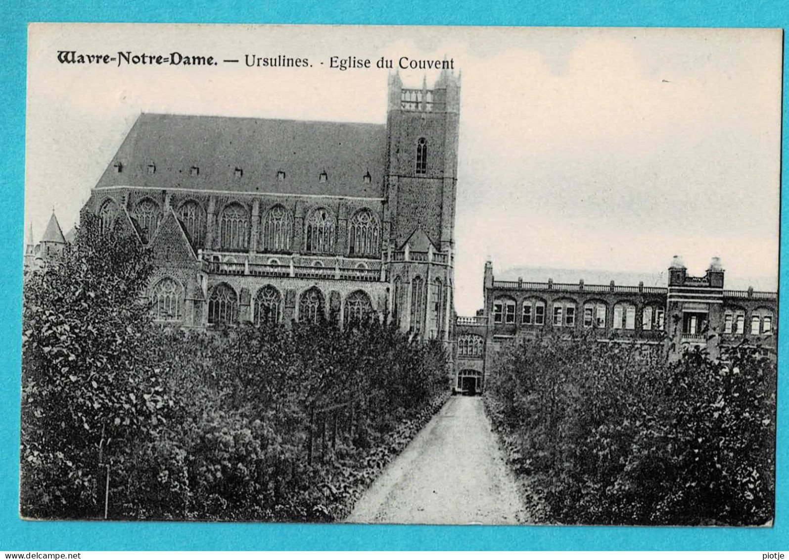 * Wavre Notre Dame - Onze Lieve Vrouw Waver (Sint Katelijne Waver) * Ursulines, église Du Couvent, Klooster, Kerk, Old - Sint-Katelijne-Waver