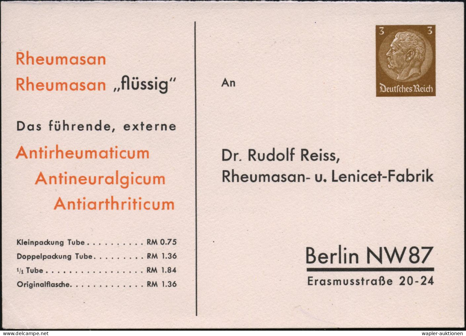 RHEUMATISMUS - RHEUMATISM - RHUMATISME - REUMATISMO - Disease