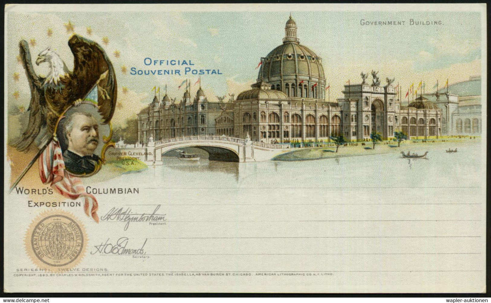 WELTAUSSTELLUNG - WORLD'S FAIR (EXPO) - EXPOSITION UNIVERSELLE - ESPOSIZIONE UNIVERSALE - Other & Unclassified