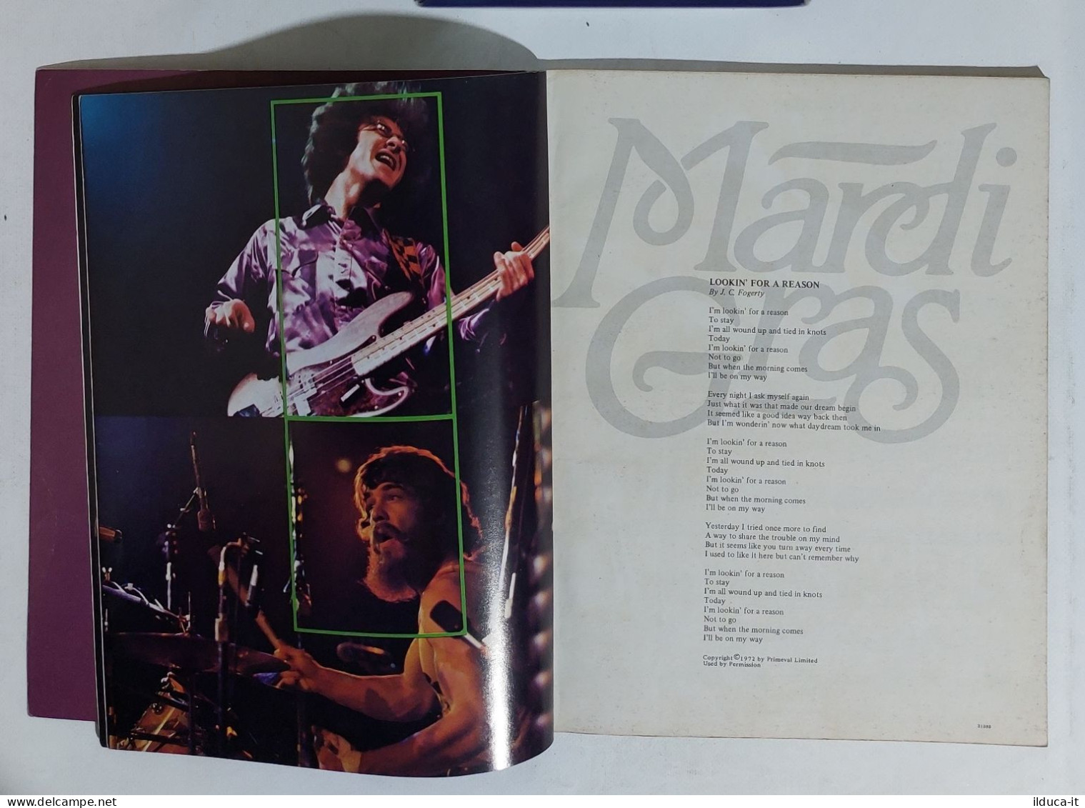 47912 SPARTITO MUSICALE - Creedence Clearwater Revival - Mardi Gras - 1970 - Scores & Partitions