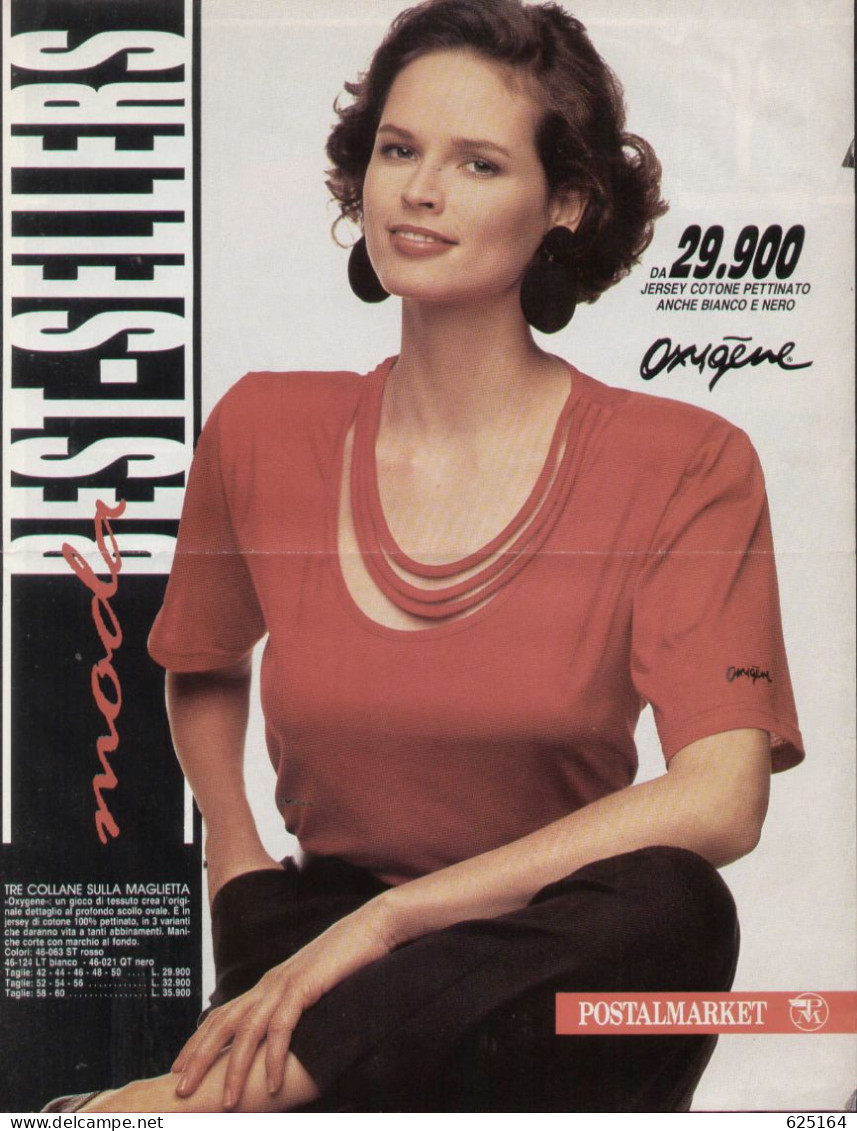 Magazine Postalmarket 1990s Moda Best Seller - En Italien - Mode