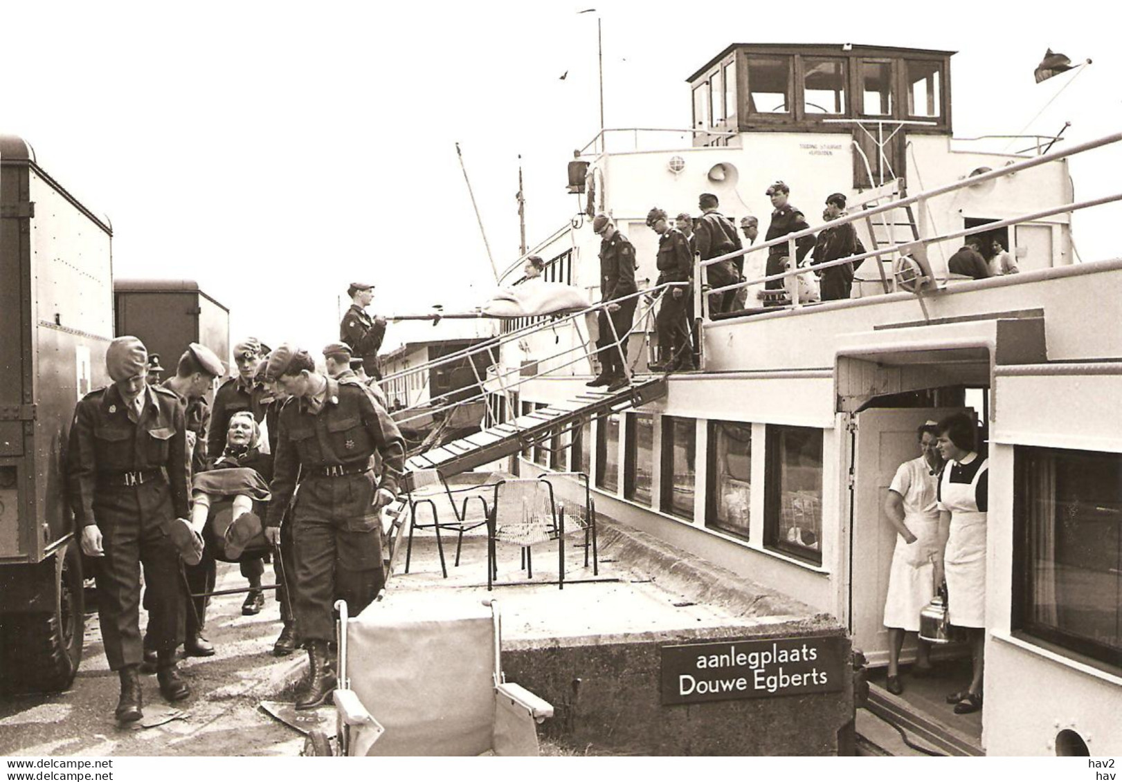 Amersfoort Foto Schip Ziekenboot Militairen KE3765 - Amersfoort