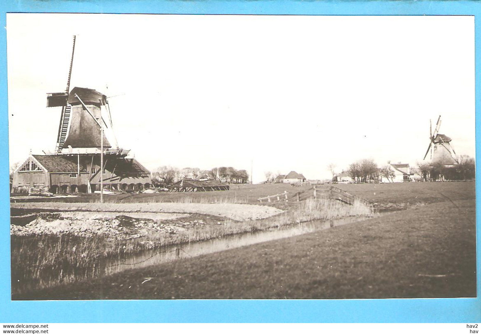 Franeker Molen De Valk De Haan Repro/foto ML1542 - Franeker