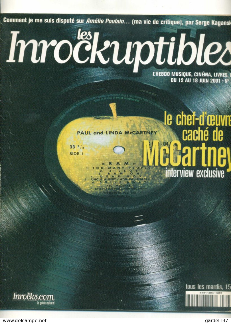 Les Inrockuptibles N°284 - Muziek