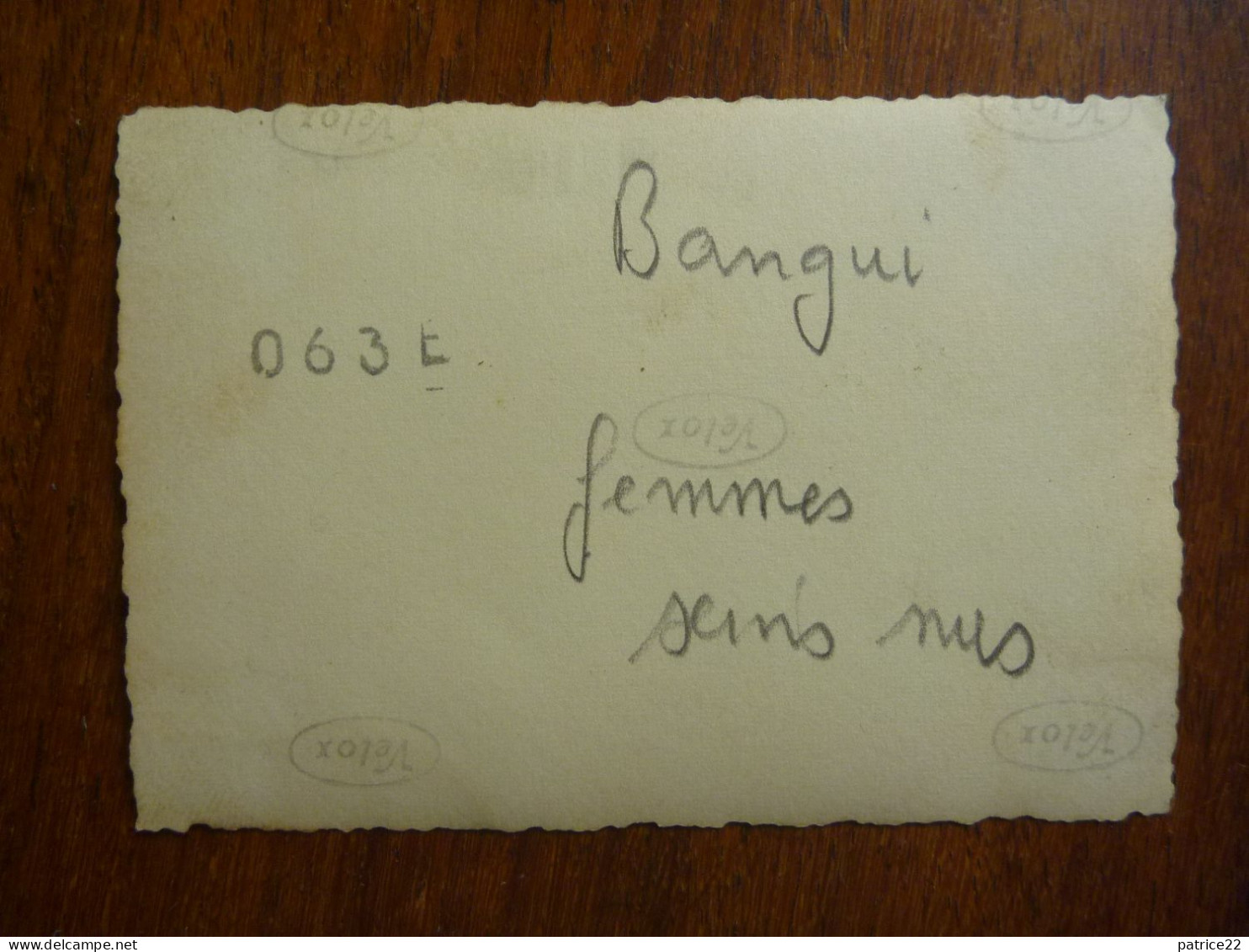 Photo Originale Velox Années 50 - BANGUI Femmes Campagnardes - Sin Clasificación