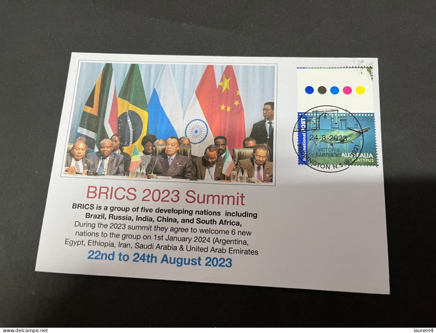 27-8-2023 (3 T 33) BRICS 2023 Summit - Welcome 6 New Members Countries From 1 January 2024 - Brieven En Documenten