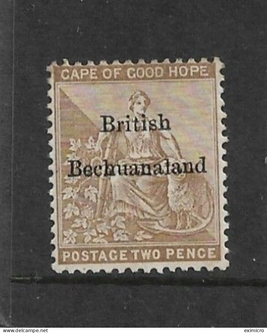 BECHUANALAND 1885 - 1887 2d SG 6 MOUNTED MINT Cat £55 - 1885-1895 Colonie Britannique