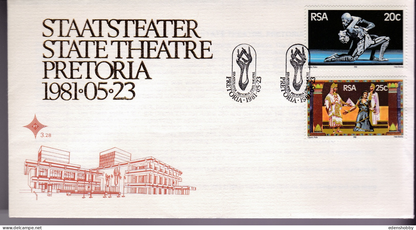 1981 SOUTH AFRICA RSA 9 Official First Day Covers  FDC 3.27, 3.28, S7, 3.29, 3.30, 3.31, 3.31, S8, 3.33 - Briefe U. Dokumente