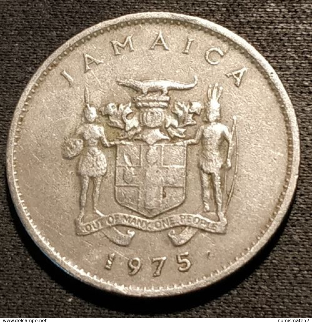 JAMAIQUE - JAMAICA - 10 CENTS 1975 - Armoiries - Non-magnétique - KM 47 - Jamaica