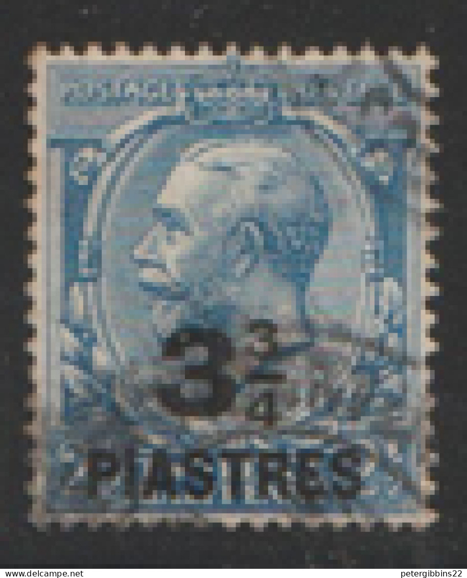 Levant    1921   SG  43  Surcharged  3.3/4  PIASTRES  Fine Used - Levante Británica